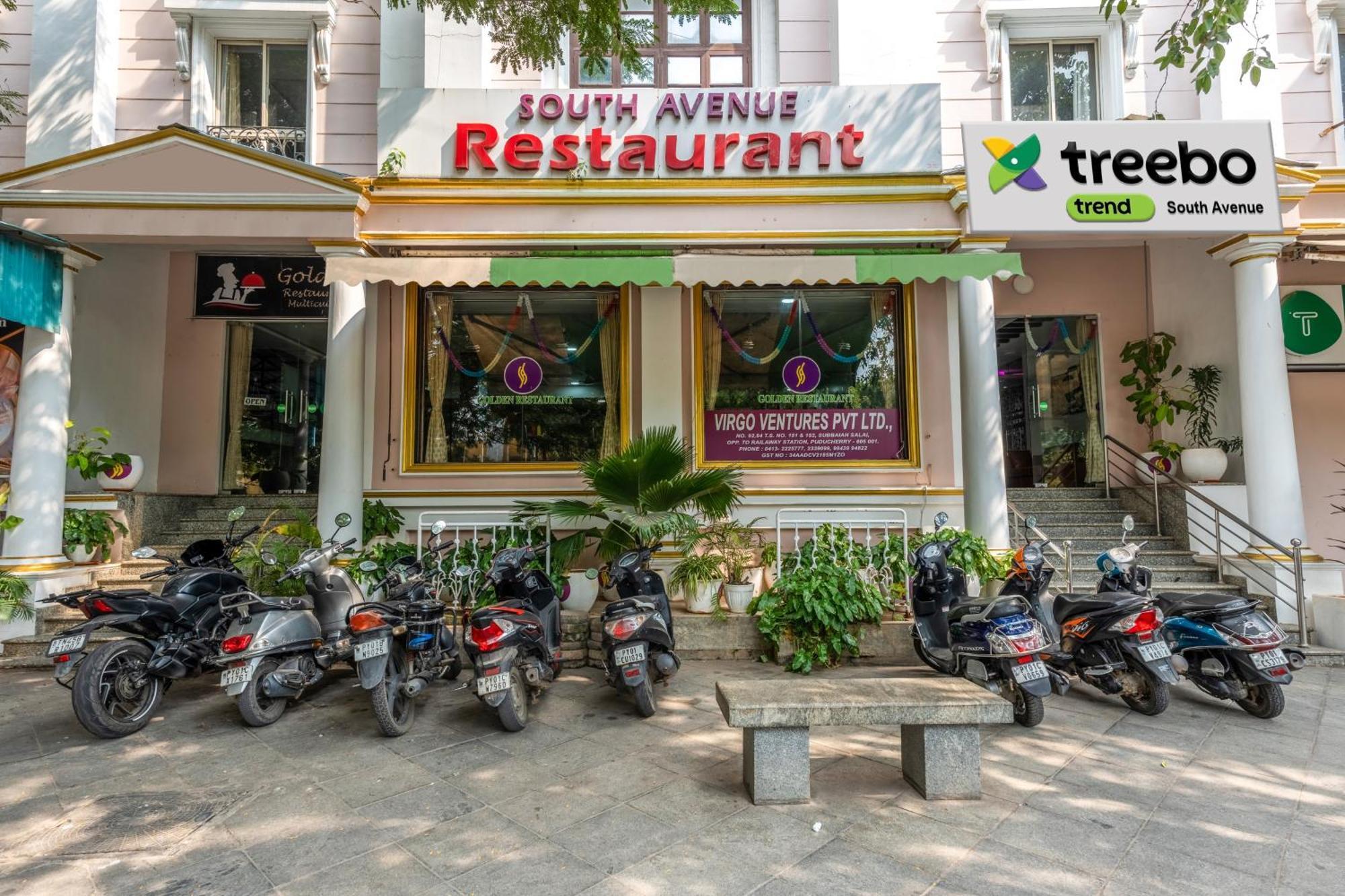 Treebo South Avenue, 700 Mts From Promenade Beach Pondicherry Exterior foto
