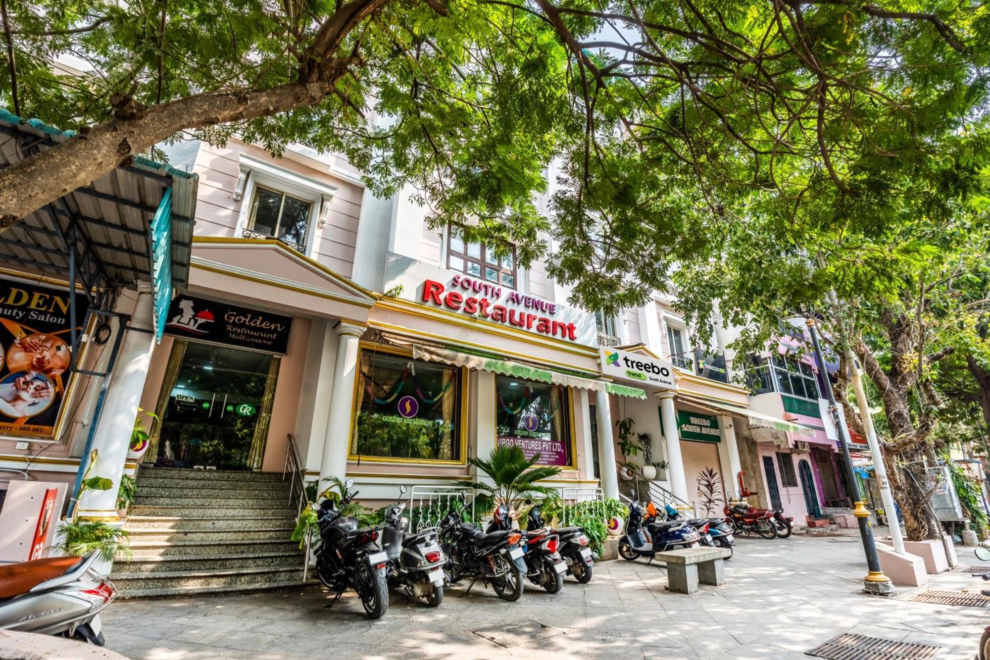 Treebo South Avenue, 700 Mts From Promenade Beach Pondicherry Exterior foto